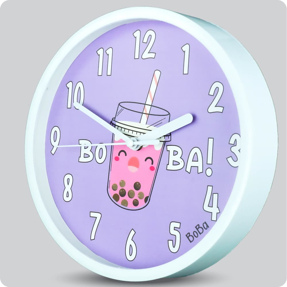 Jam Dinding Analog Karakter Anak Boba Boba JDBOBABB1117BOB