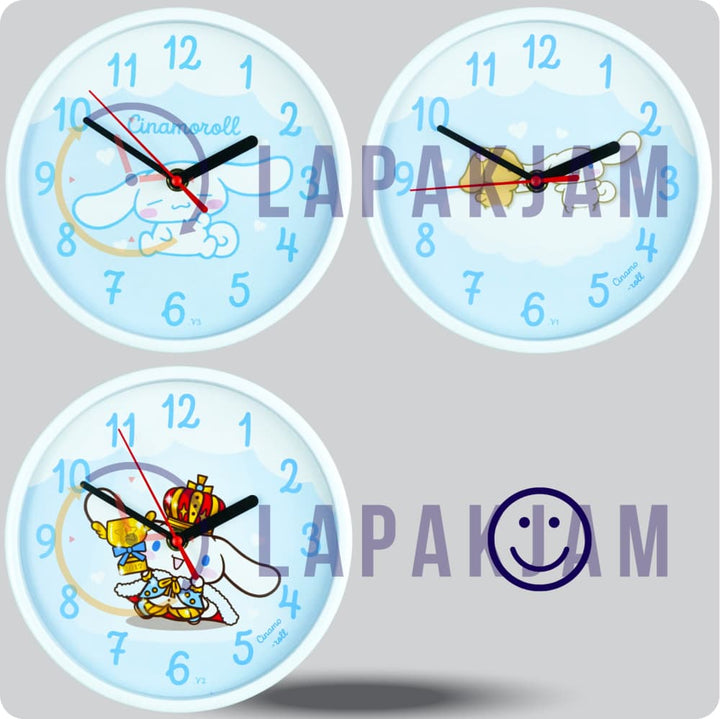 Jam Dinding Analog Karakter Anak Non Cinamoroll V2 JDNONNN2221-1668CINV2