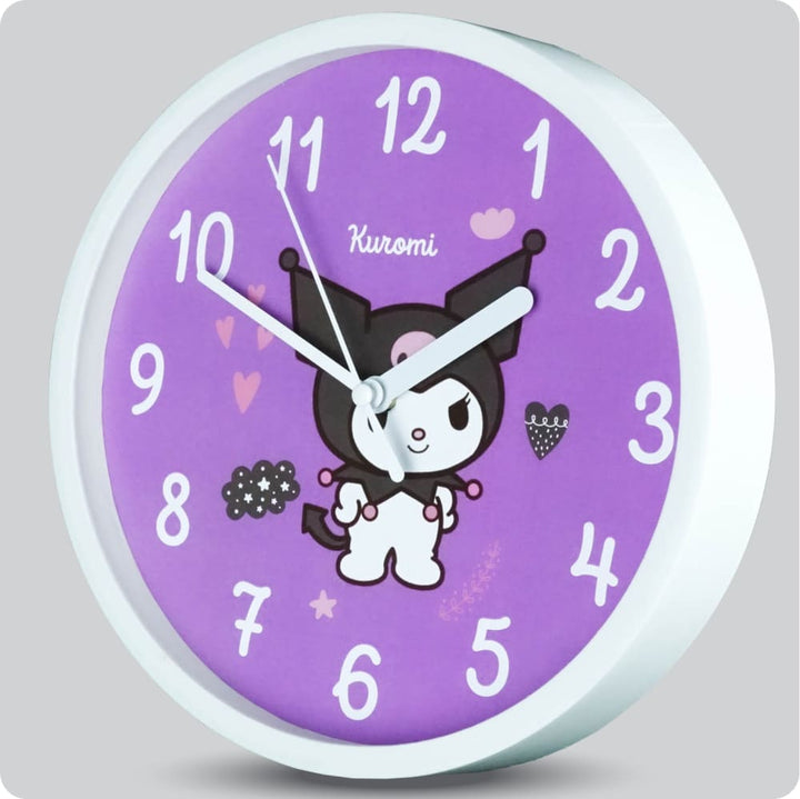 Jam Dinding Analog Karakter Anak Non Kuromi JDNONNN2202-1668KUR