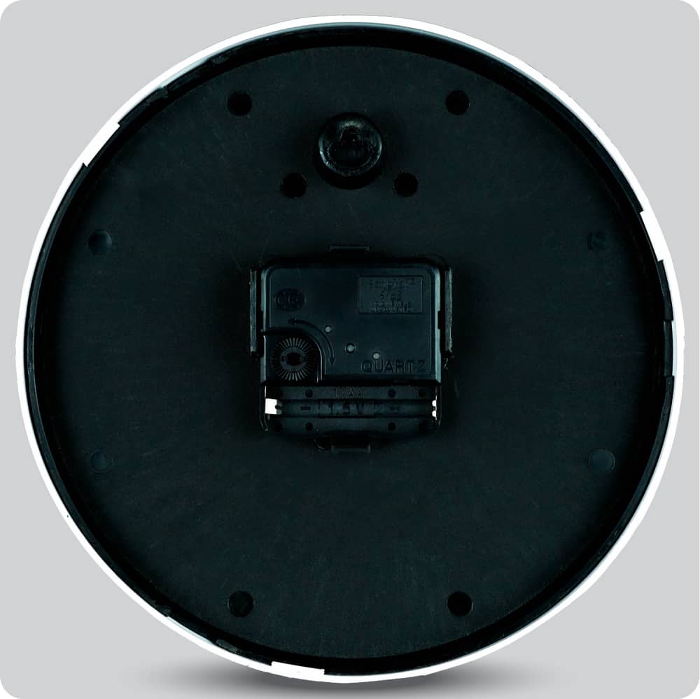 Jam Dinding Analog Polos Minimalis Alari Abu JDALARAL6884ABU