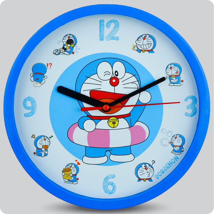 Jam Dinding Analog Karakter Anak No Brand Berenang JDDORANN1222BER