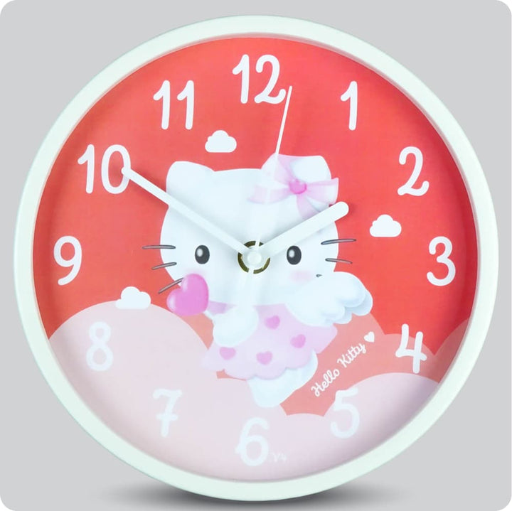 Jam Dinding Analog Karakter Anak Non Hello Kitty V4 JDNONNN1001-1668HELV4