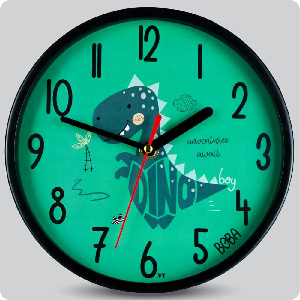 Jam Dinding Analog Karakter Anak Boba V4 JDBOBABB1181-1668V4