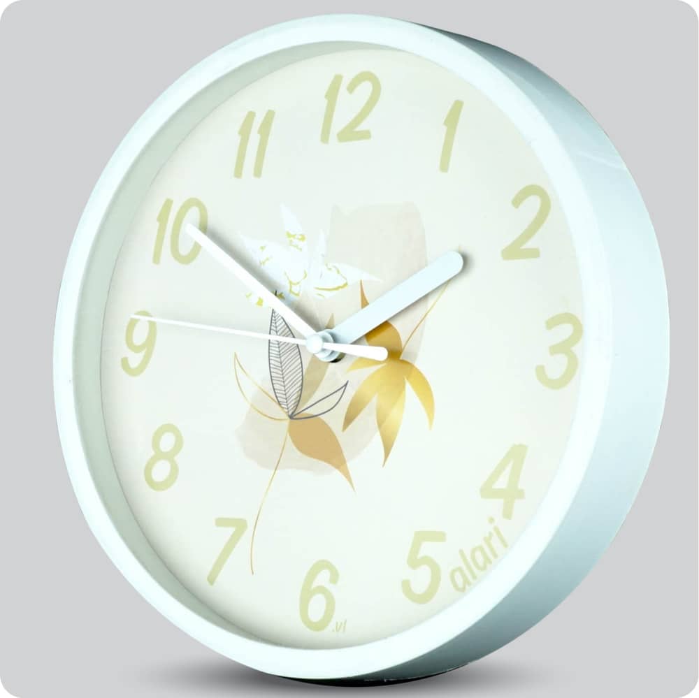 Jam Dinding Analog Bunga Alari V1 JDALARAL1234-1668V1