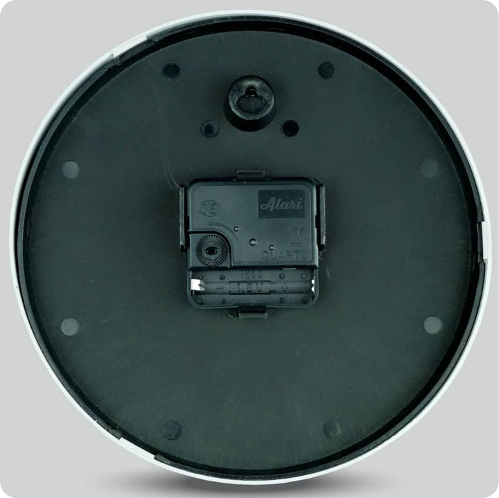 Jam Dinding Analog Polos Minimalis Alari Hitam JDALARAL1223-1668HIT