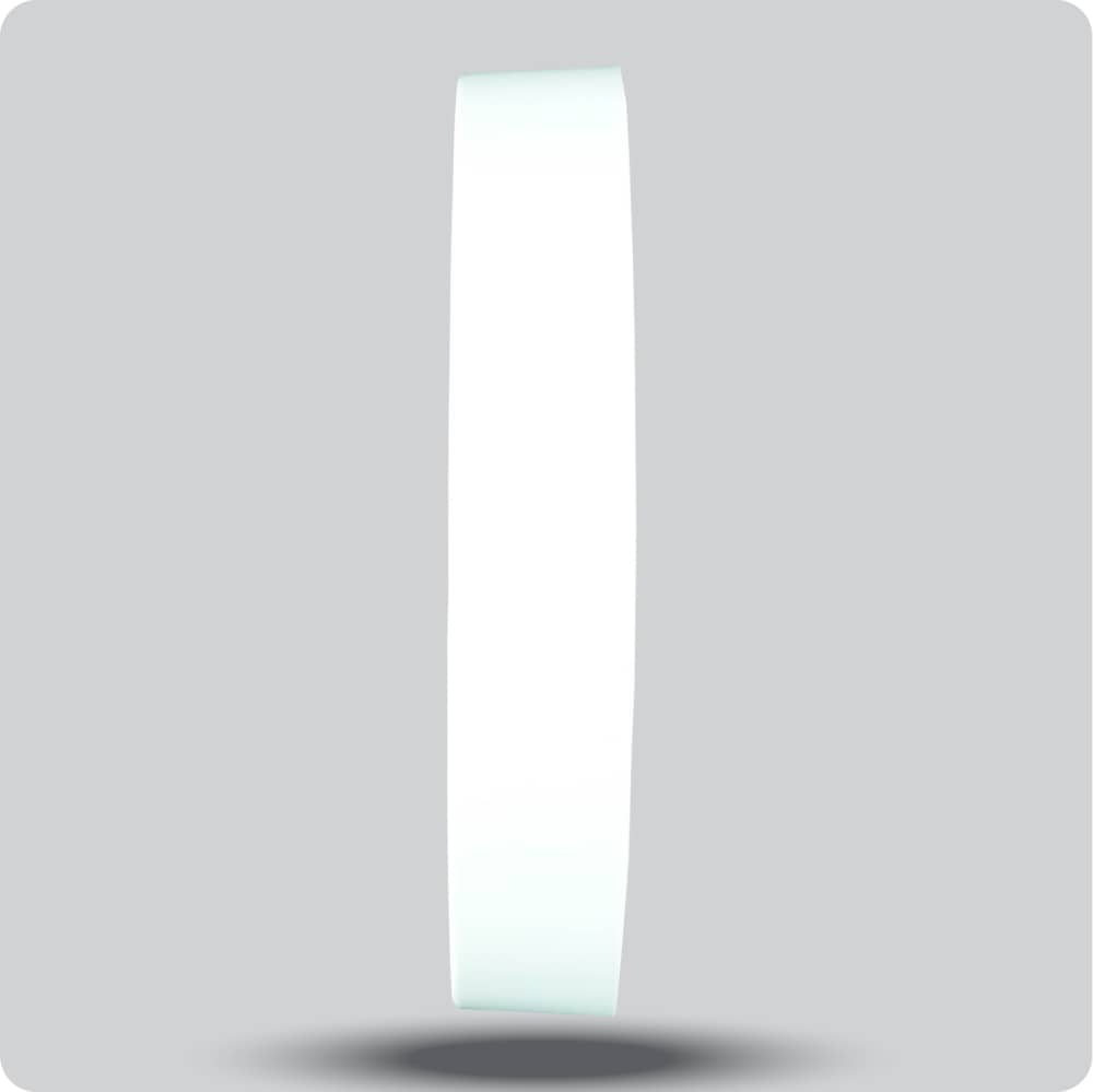 Jam Dinding Analog Motive/Pattern Alari White JDALARAL1248-1668WHI