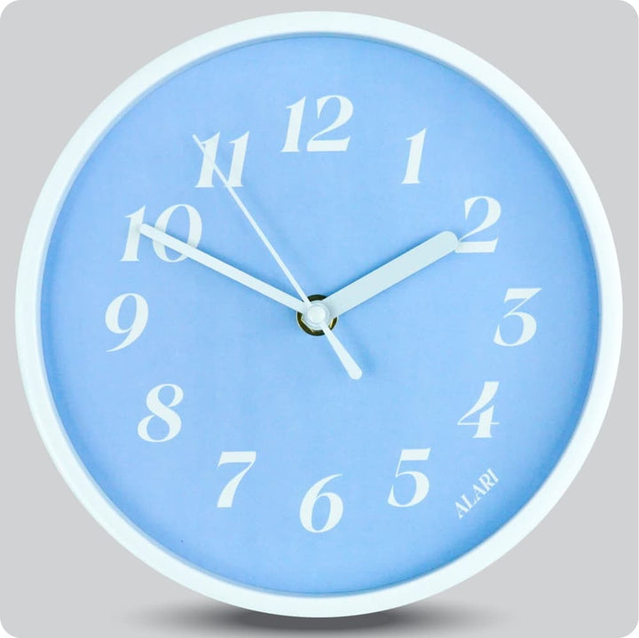 Jam Dinding Analog Polos Minimalis Alari Ungu JDALARAL1237-1668UNG