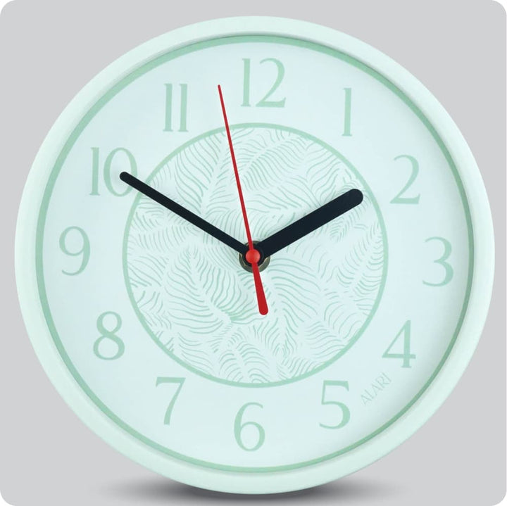 Jam Dinding Analog Motive/Pattern Alari White JDALARAL1248-1668WHI