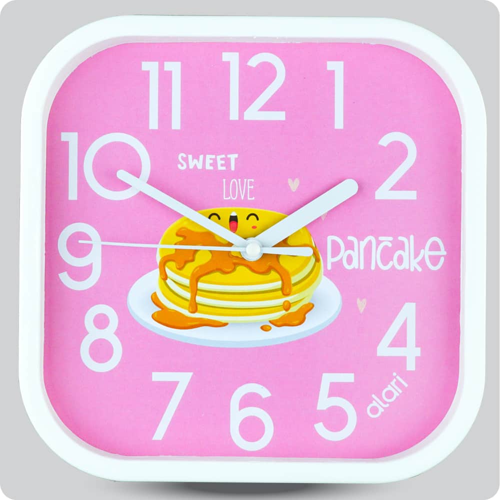 Jam Dinding Analog Karakter Anak Alari Pancake JDALARAL1116-5454PAN