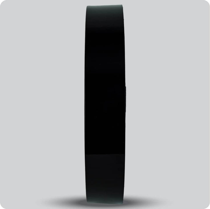 Jam Dinding Analog Polos Minimalis Alari Hitam Abu JDALARAL1191HITBU