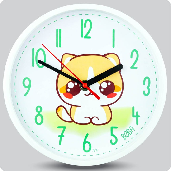 Jam Dinding Analog Karakter Anak Boba v4 JDBOBABB1106-1668V4