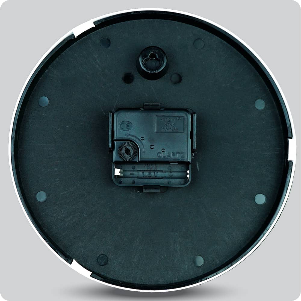 Jam Dinding Analog Polos Minimalis Alari Grey JDALARAL1177GRY