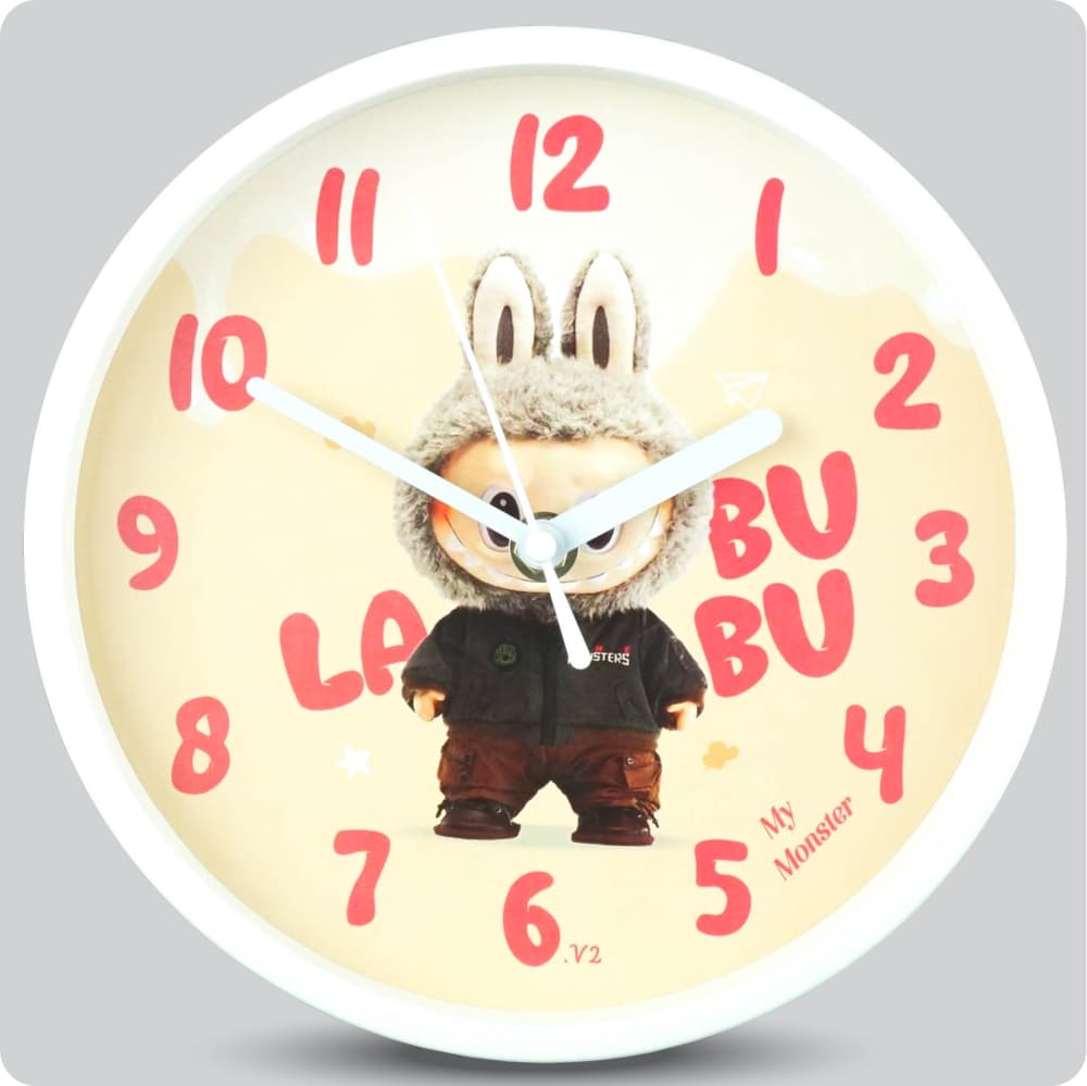 Jam Dinding Analog Karakter Anak Non v2 JDNONNN2224-1668LAV2