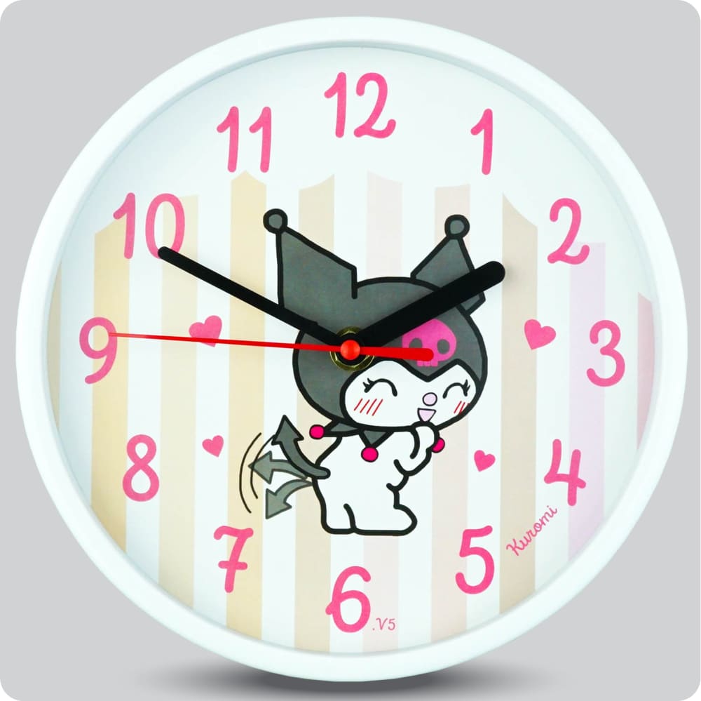 Jam Dinding Analog Karakter Anak Non Kuromi V5 JDNONNN2222-1668KURV5