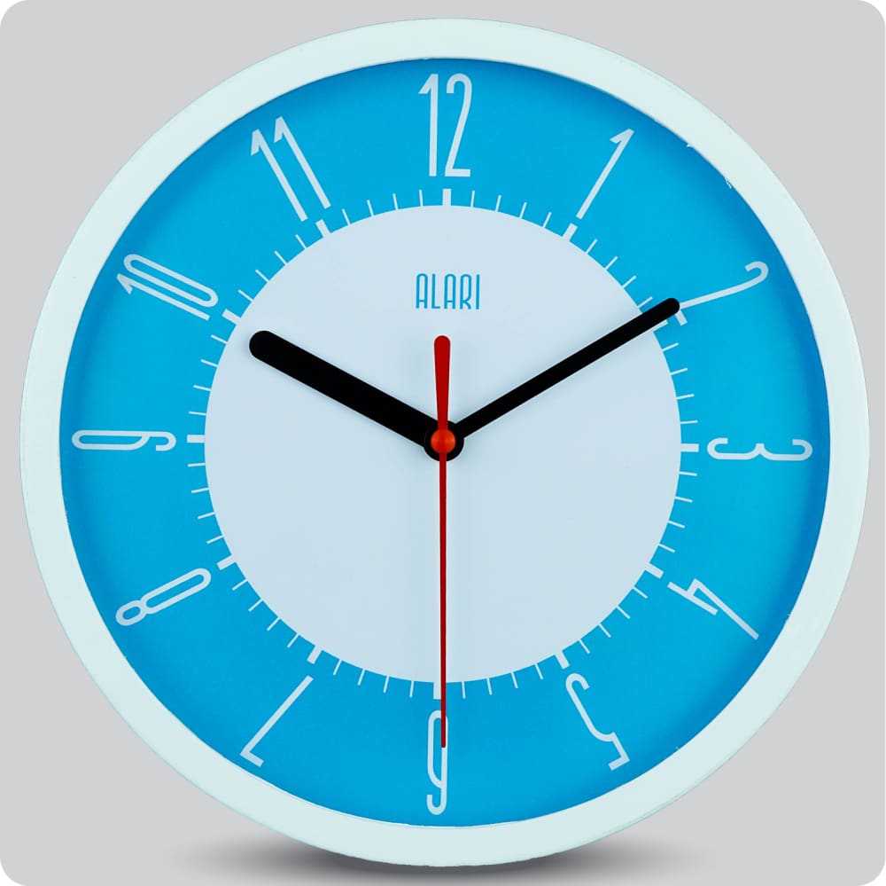 Jam Dinding Analog Polos Minimalis Alari Green Amphibi JDALARAL1187GRNAMP