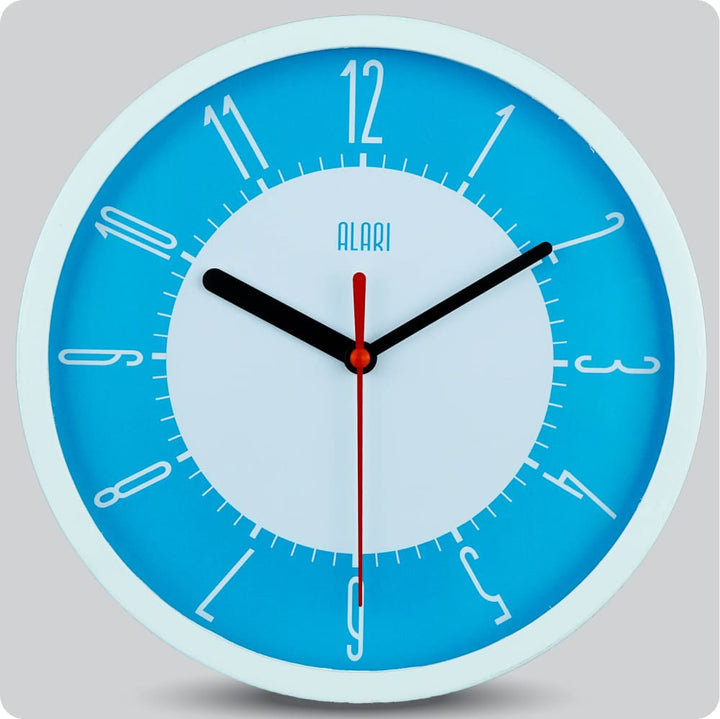 Jam Dinding Analog Polos Minimalis Alari Green Amphibi JDALARAL1187GRNAMP