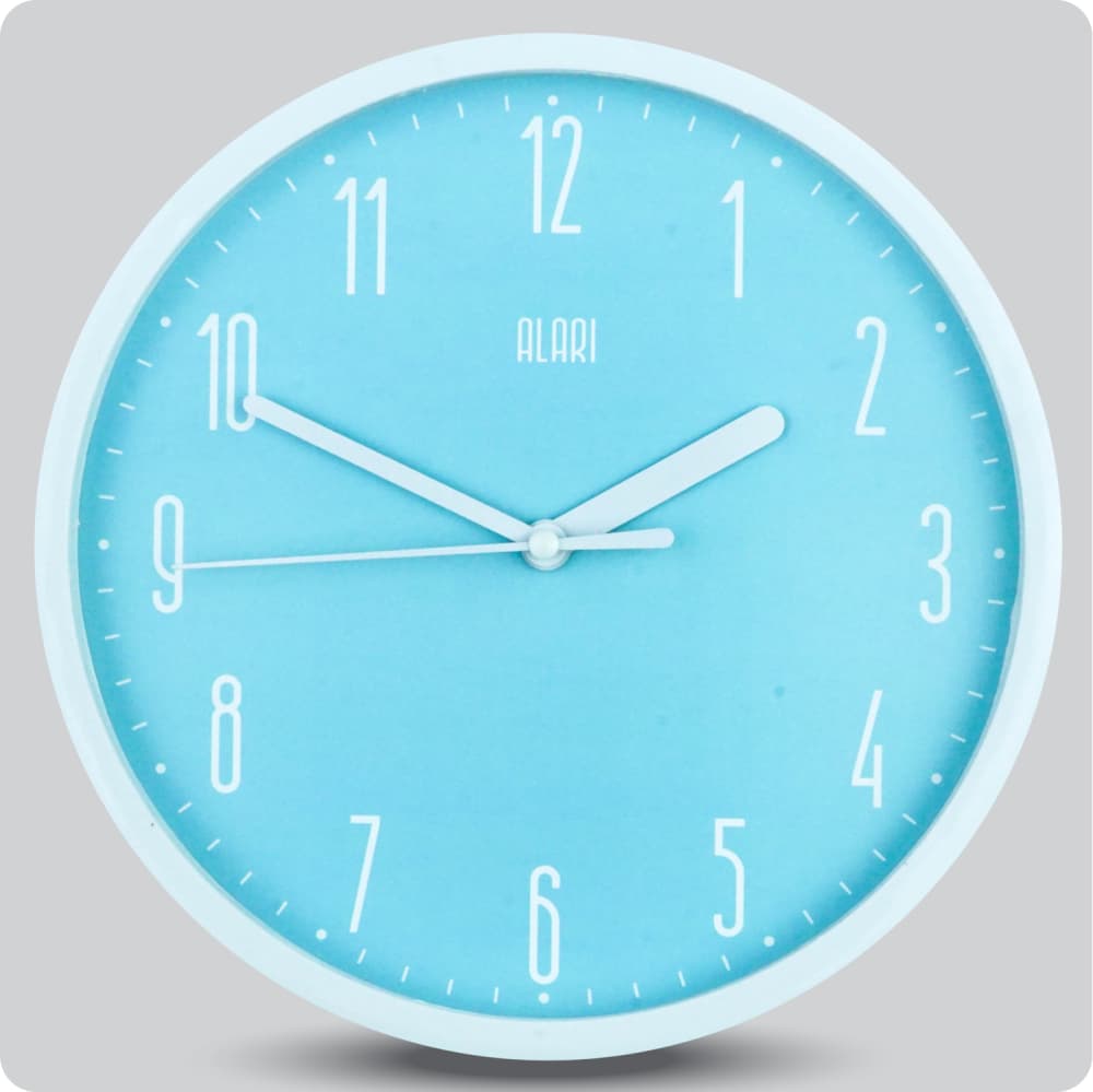 Jam Dinding Analog Polos Minimalis Alari Tosca JDALARAL6882-1668TOS