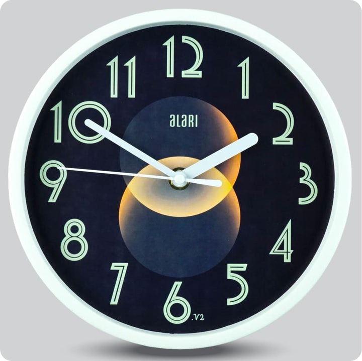 Jam Dinding Analog Polos Minimalis Alari v2 JDALARAL1245-1668ECV2