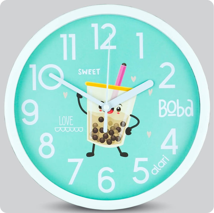 Jam Dinding Analog Karakter Anak Alari Boba JDALARAL1116-1668BOB