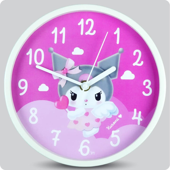 Jam Dinding Analog Karakter Anak Non Kuromi V1 JDNONNN1001-1668KURV1