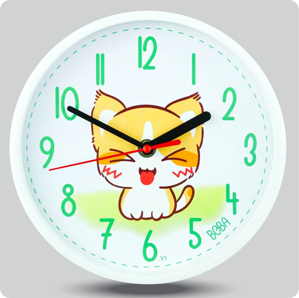 Jam Dinding Analog Karakter Anak Boba v1 JDBOBABB1106-1668V1