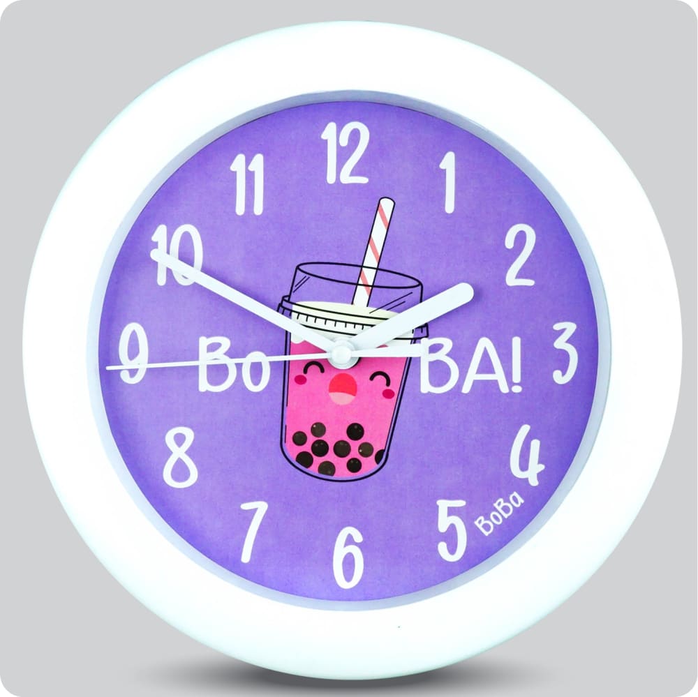 Jam Dinding Analog Makanan Minuman Boba Boba JDBOBABB1117-805BOB