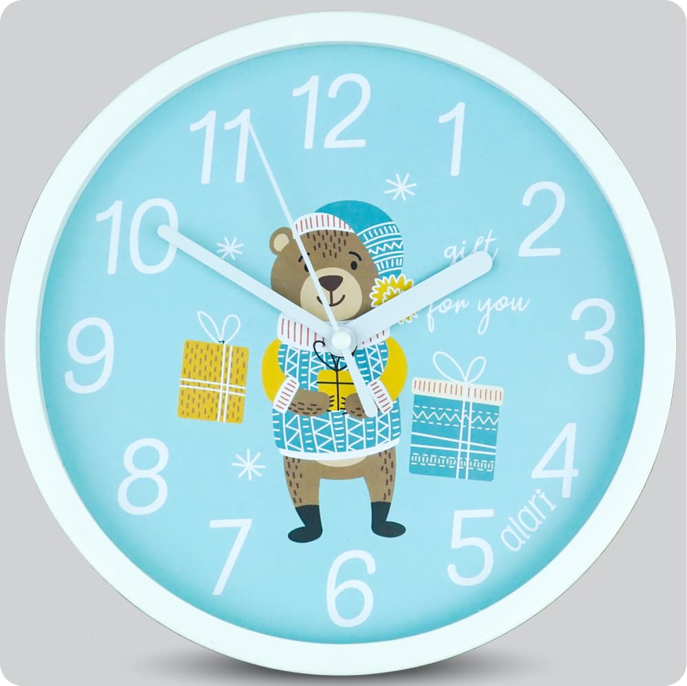 Jam Dinding Analog Karakter Anak Alari Bear JDALARAL1129-1668BEA