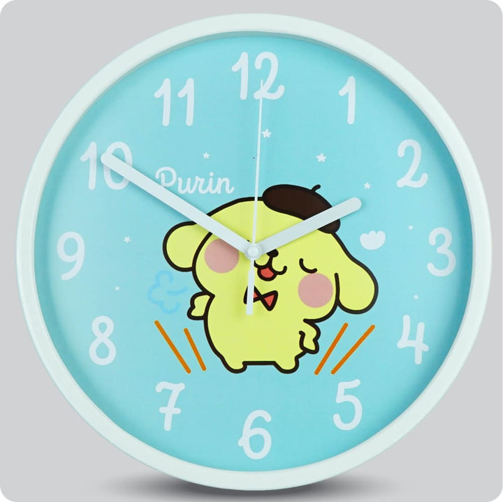 Jam Dinding Analog Karakter Anak Non Pompompurin 25 Cm JDNONNN2202-168LPOM