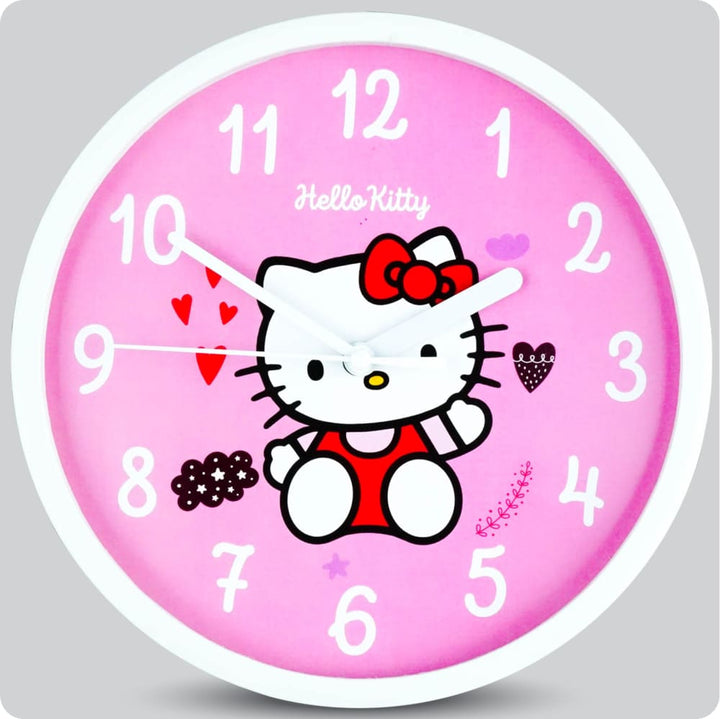 Jam Dinding Analog Karakter Anak Non Hello Kitty JDNONNN2202-1668HKT