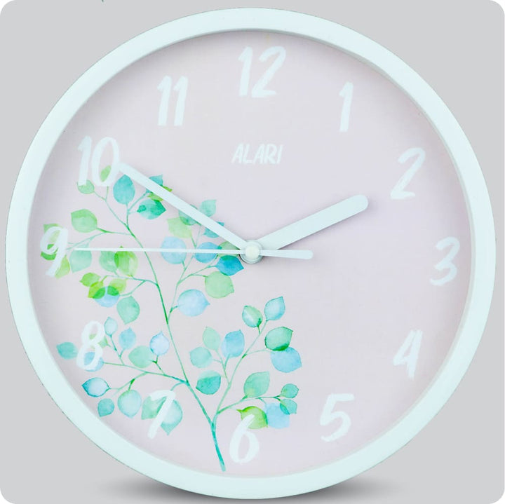 Jam Dinding Analog Bunga Alari Pink JDALARAL6363D1PIN