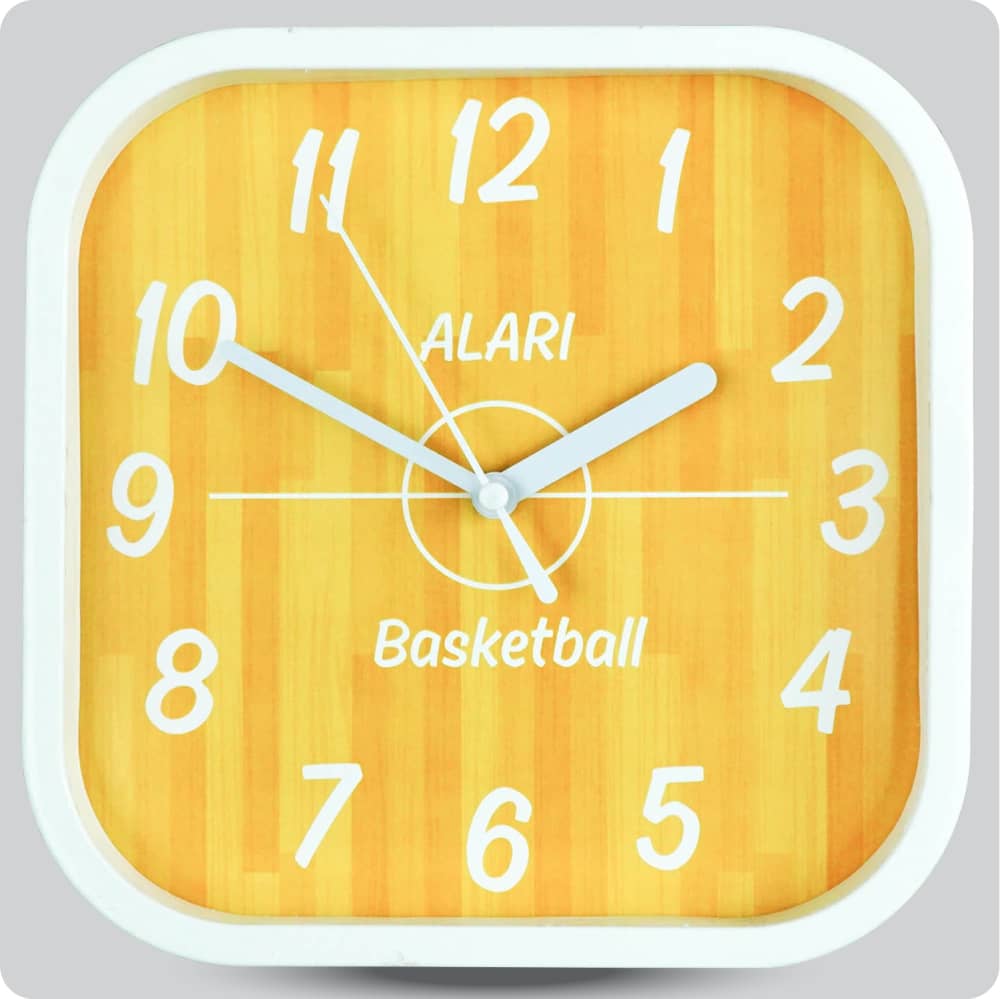 Jam Dinding Analog Olahraga Sporty Alari Basketball JDALARAL1235-5454BSBAL