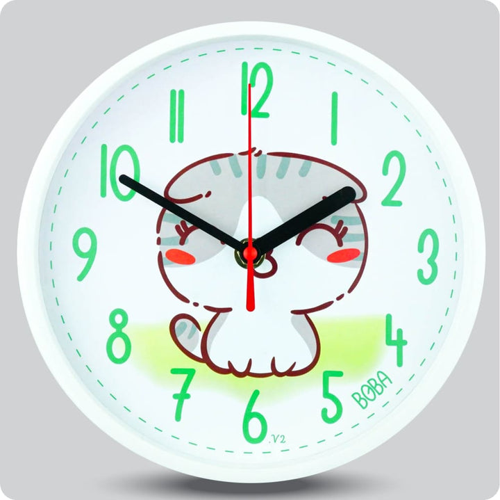Jam Dinding Analog Karakter Anak Boba v2 JDBOBABB1106-1668V2