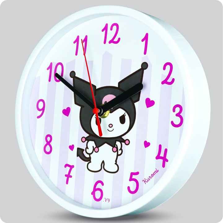 Jam Dinding Analog Karakter Anak Non Kuromi V9 JDNONNN2223-1668KURV9