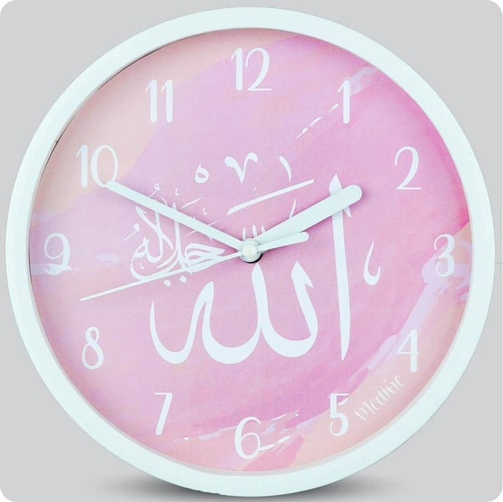 Jam Dinding Analog Kaligrafi Medine Allah JDMEDIMD6868MPKALL