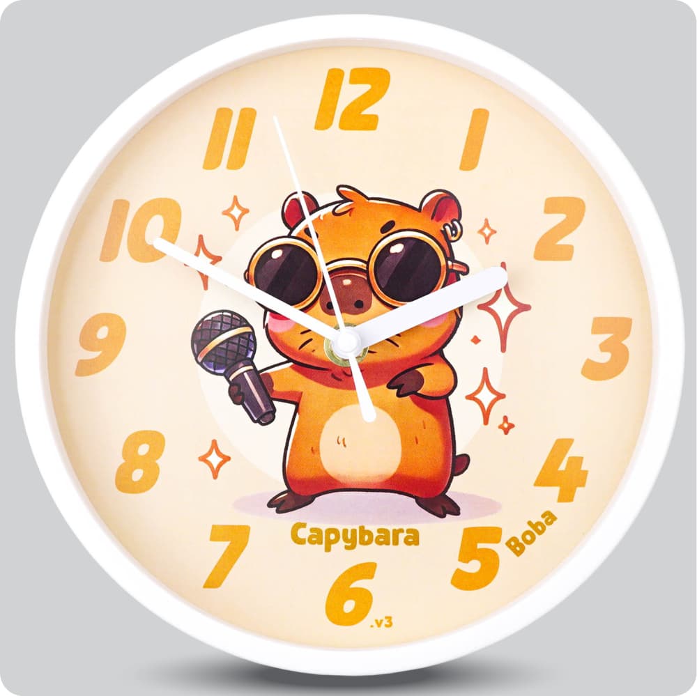 Jam Dinding Analog Karakter Anak Boba Karaoke V3 JDBOBABB1162-1668KARV3