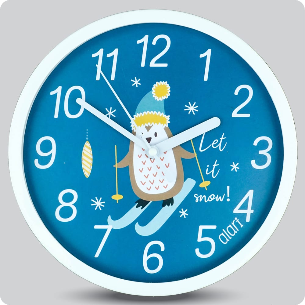 Jam Dinding Analog Karakter Anak Alari Penguin JDALARAL1129-1668PEN