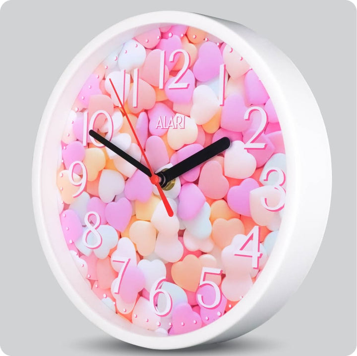 Jam Dinding Analog Permata/Feminim/Norak Alari V1 JDALARAL1253-1668V1