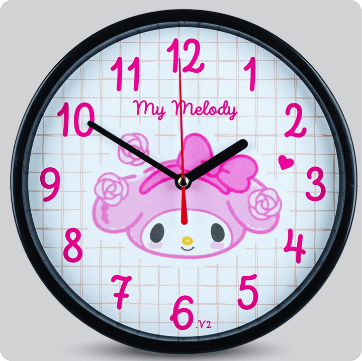 Jam Dinding Analog Karakter Anak Non My Melody JDNONNN1003-1668MELV2