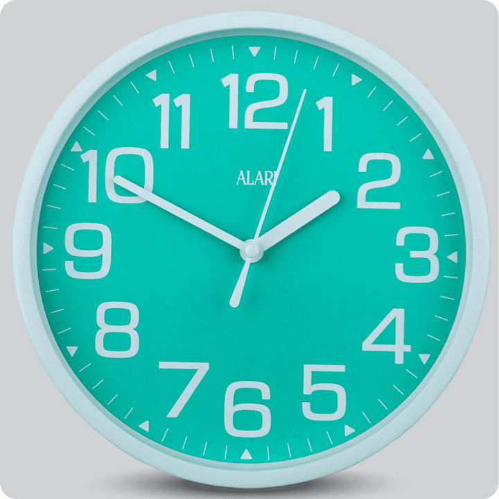 Jam Dinding Analog Polos Minimalis Alari Tosca JDALARAL1193-1668TOS