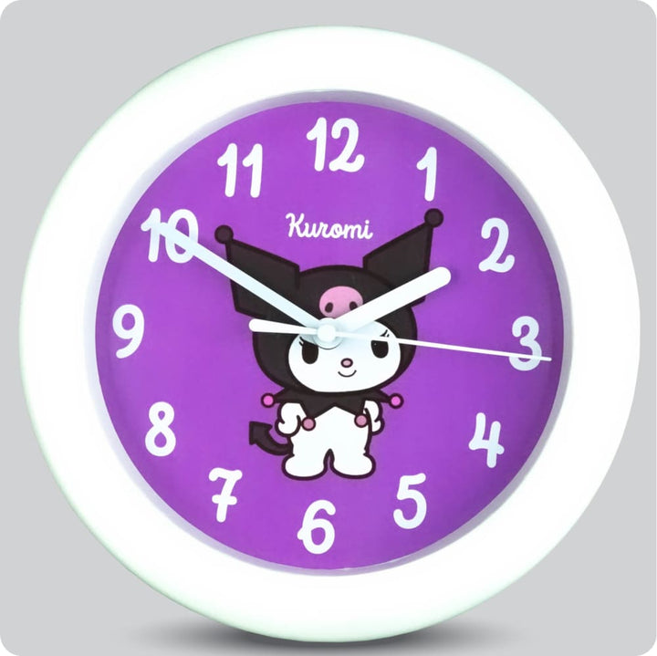 Jam Dinding Analog Karakter Anak Non Kuromi JDNONNN2202-805KUR