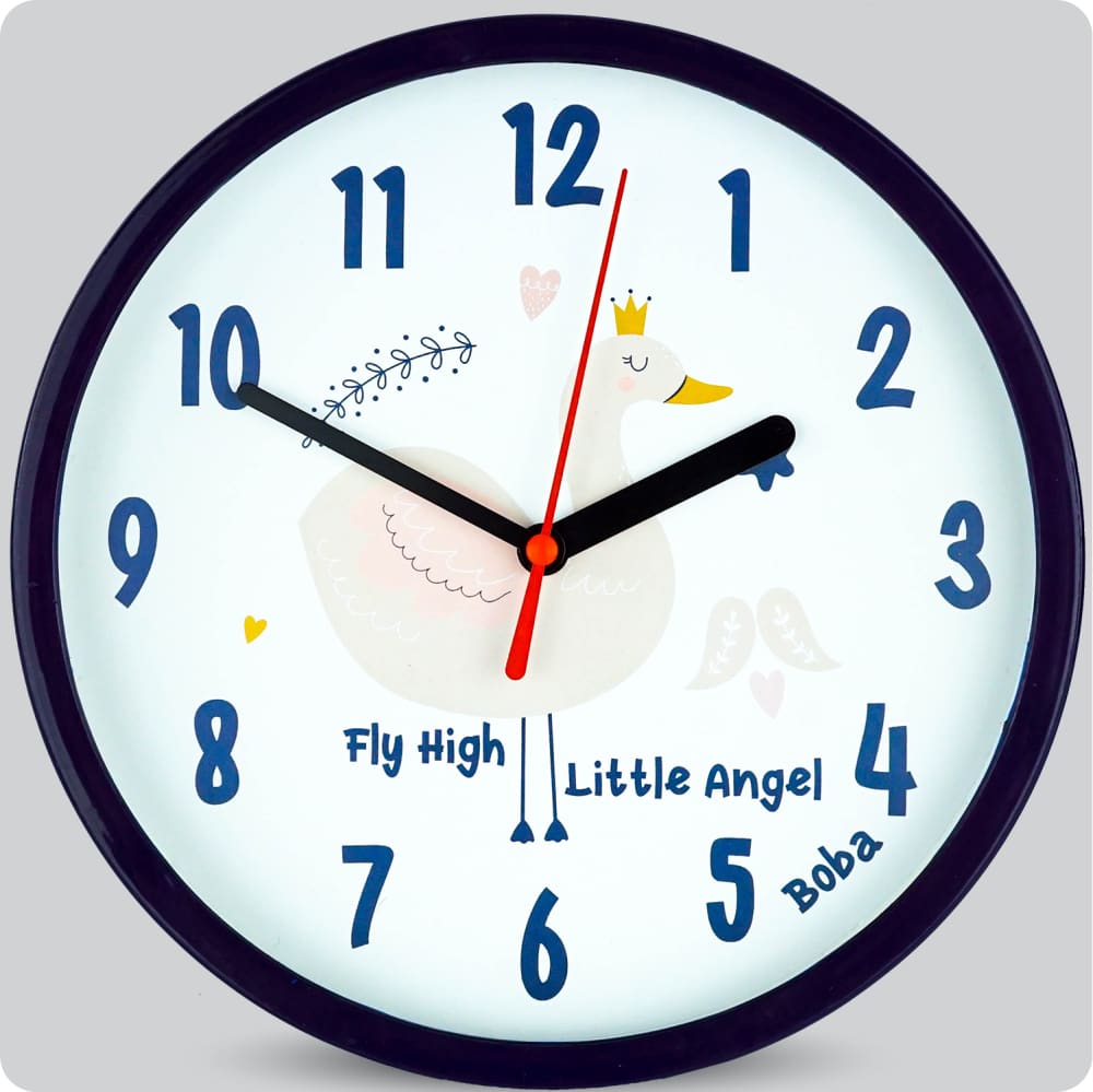 Jam Dinding Analog Karakter Anak Boba Angsa JDBOBABB1116ANG