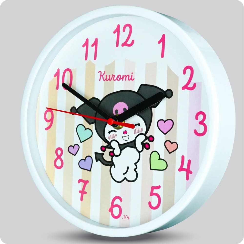 Jam Dinding Analog Karakter Anak Non Kuromi V4 JDNONNN2222-1668KURV4