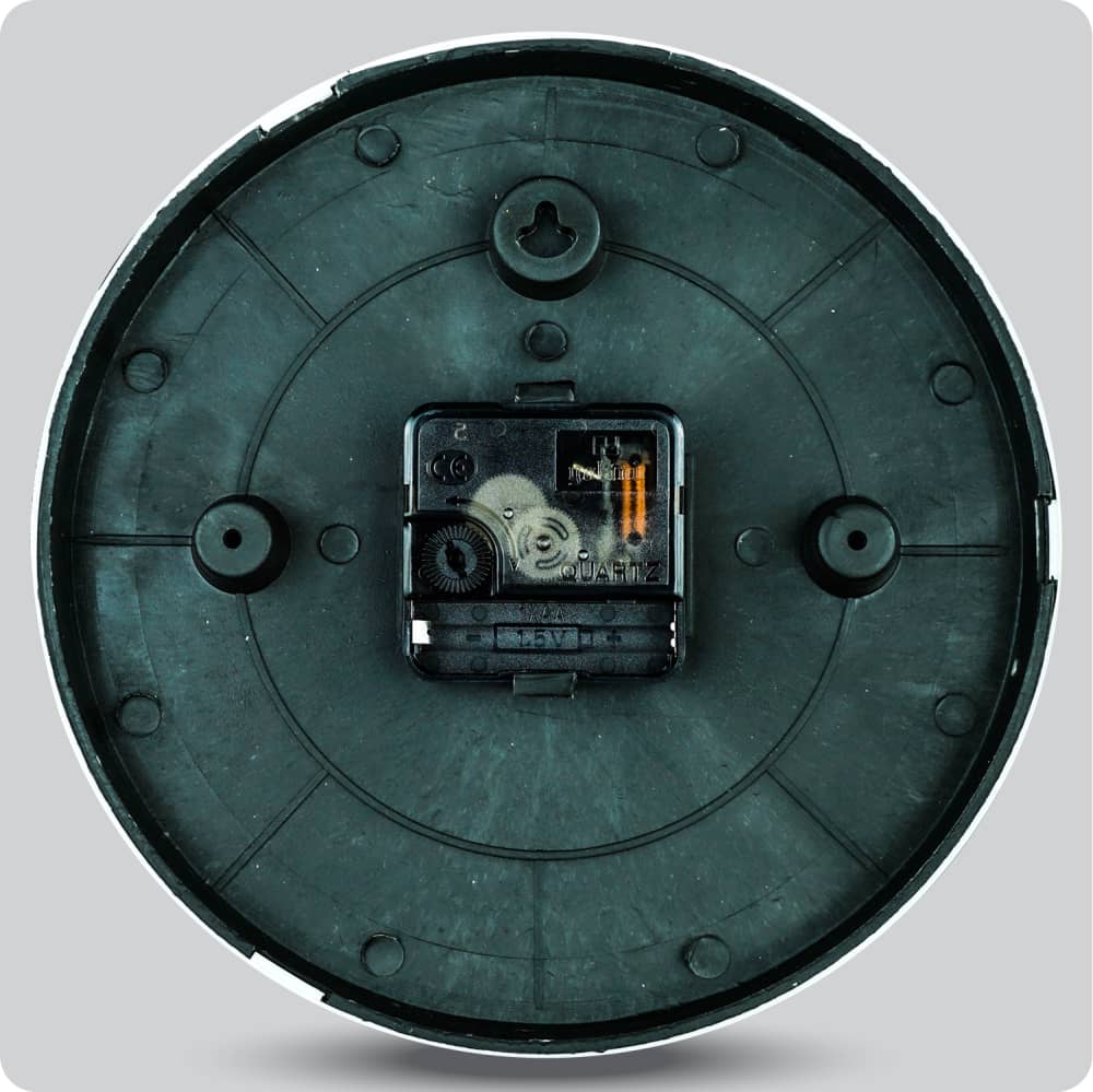 Jam Dinding Analog Polos Minimalis Skinny Red JDSKINNOTESK1189RED