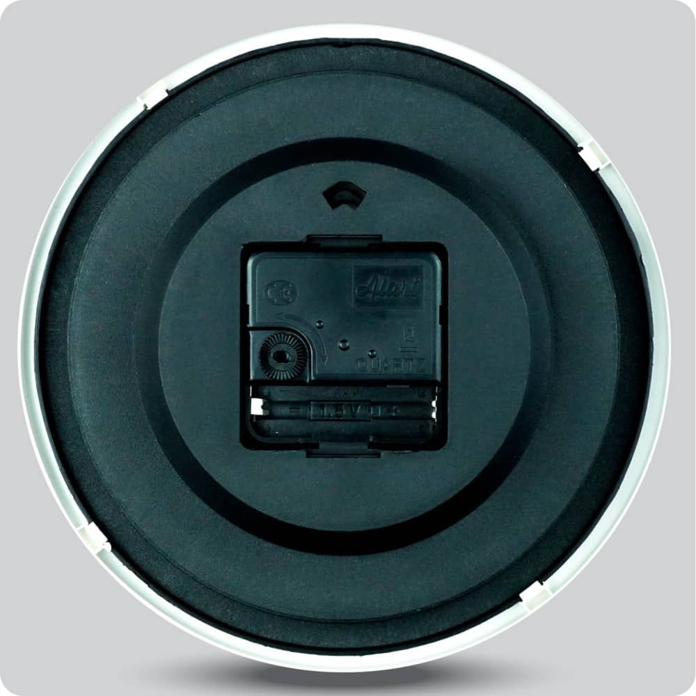 Jam Dinding Analog Polos Minimalis Alari Hitam JDALARAL1243-805HIT