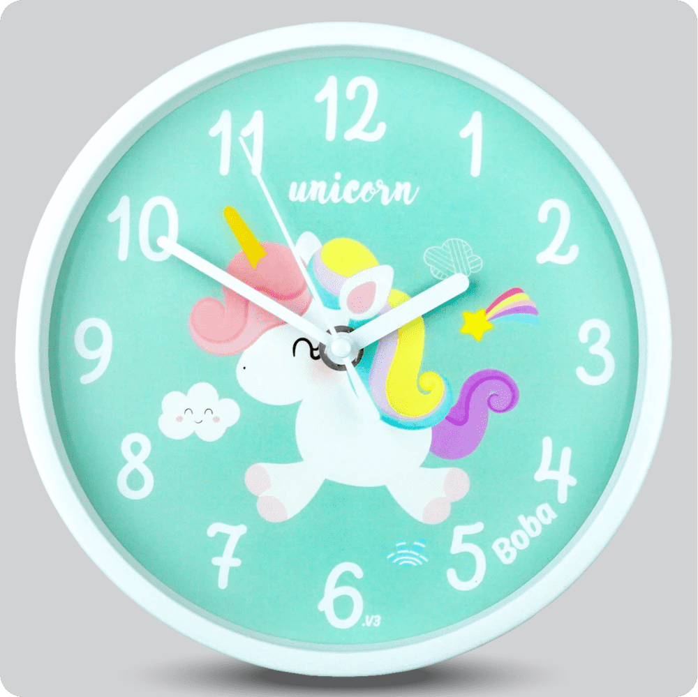 Jam Dinding Analog Karakter Anak Boba Pink V3 JDBOBABB1172-1668PINV3