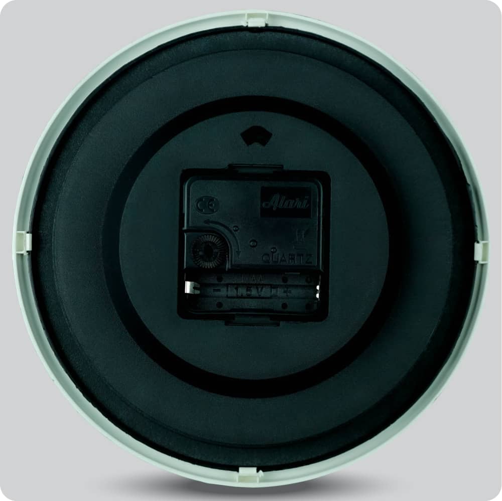 Jam Dinding Analog Polos Minimalis Alari Abu JDALARAL1247-805ABU