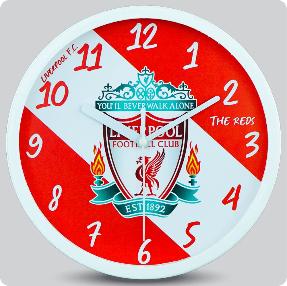 Jam Dinding Analog Bola No Brand Liverpool JDBOLNN3368LIV