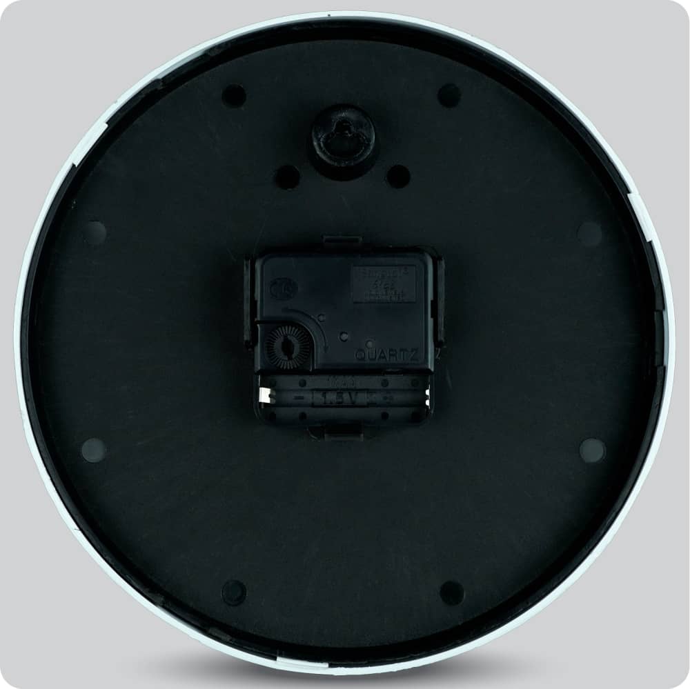 Jam Dinding Analog Polos Minimalis Alari Abu-Abu JDALARAL1112ABU