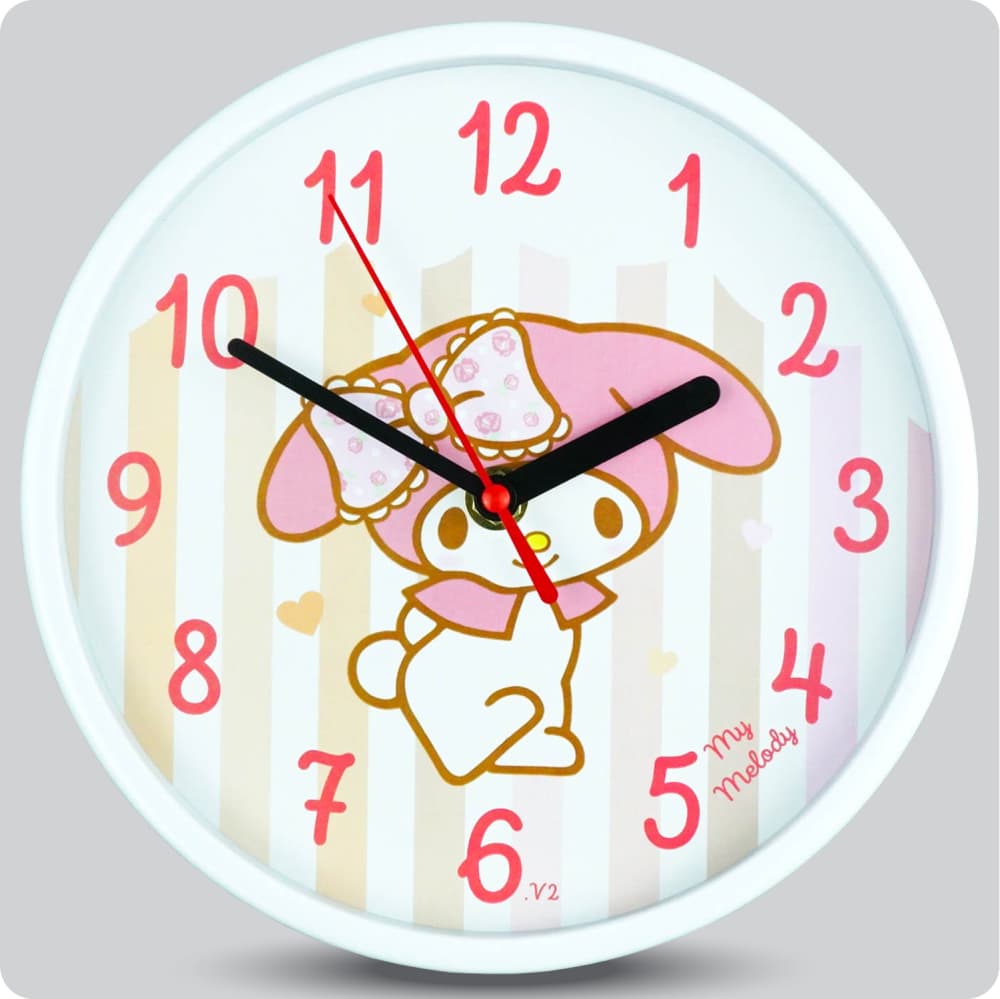 Jam Dinding Analog Karakter Anak Non My Melody V2 JDNONNN2220-1668MELV2