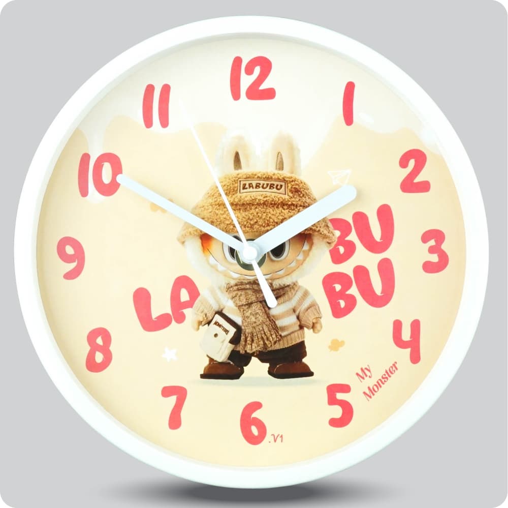 Jam Dinding Analog Karakter Anak Non v1 JDNONNN2224-1668LAV1
